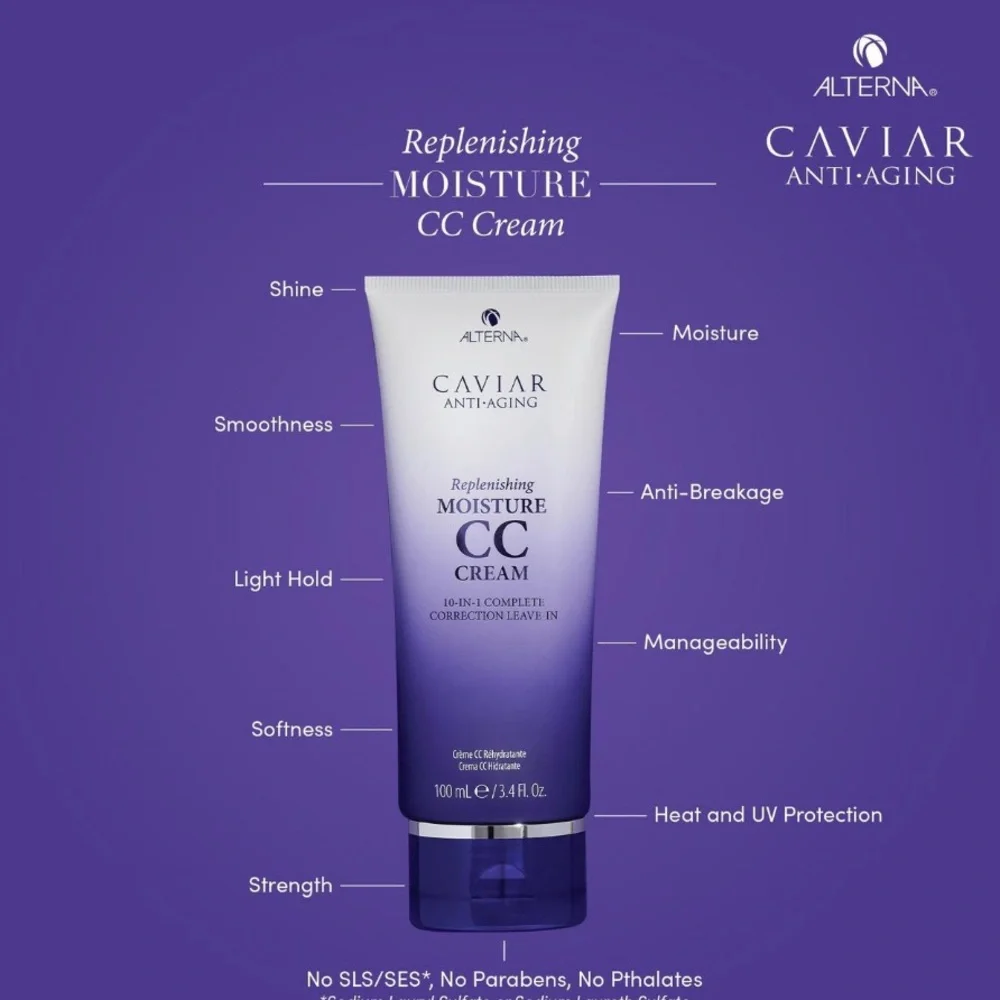 ALTERNA Caviar Anti-Aging Replenishing Moisture CC Cream 5.1oz $46 NIP